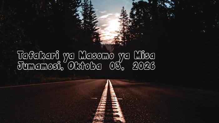Jumamosi, Oktoba  03,  2026