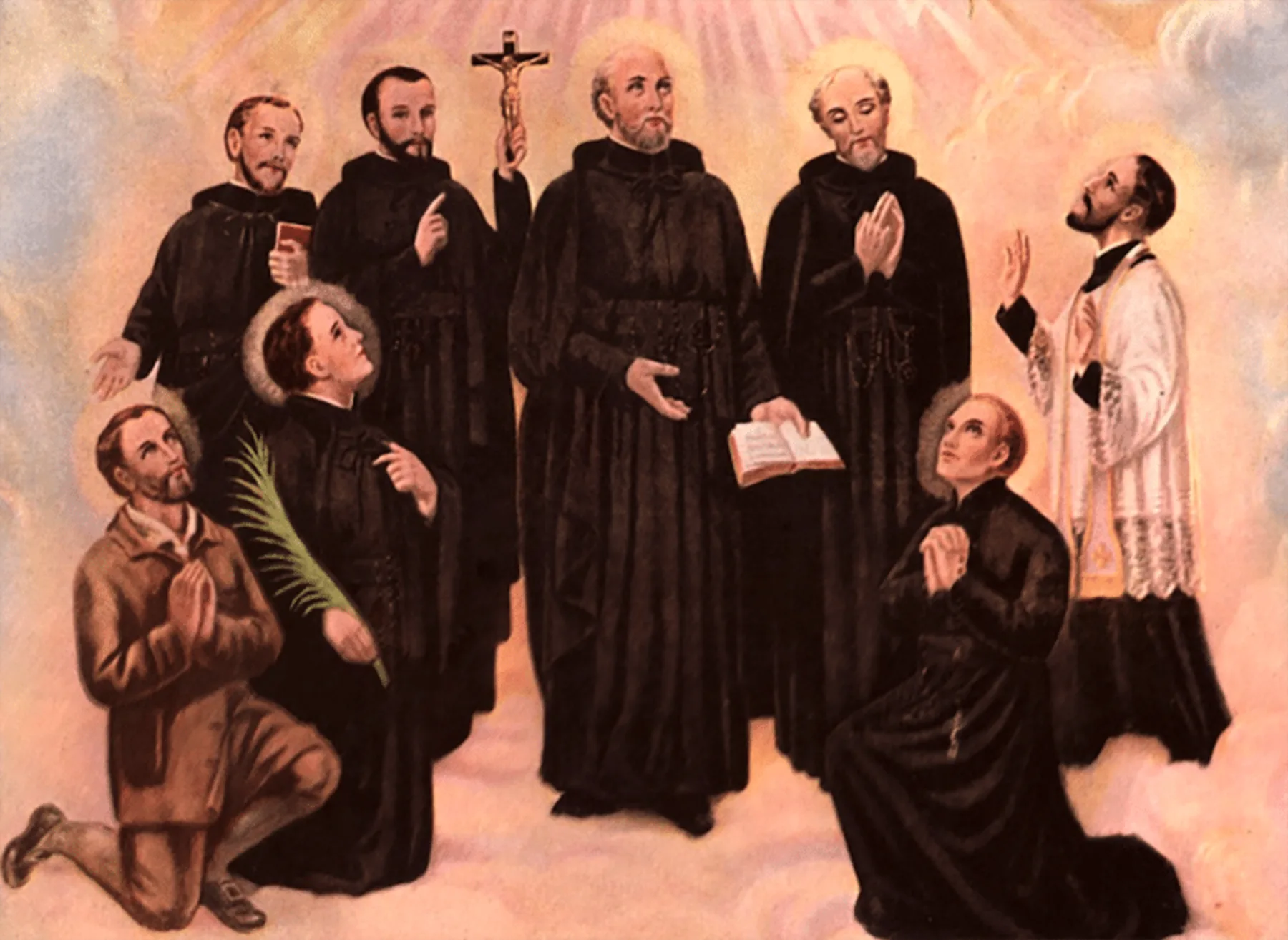 Yohane wa Brébeuf, Isaaki Jogues na Wenzao